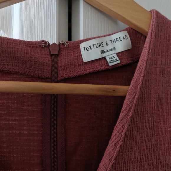 Madewell XXS Texture & Thread Short Sleeve Jumpsui - Picture 3 of 3